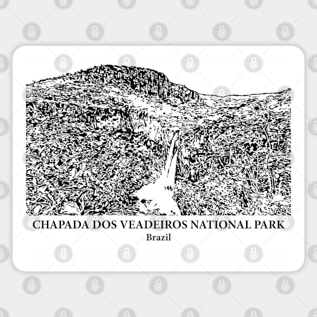 Chapada dos Veadeiros National Park - Brazil Sticker by Lakeric